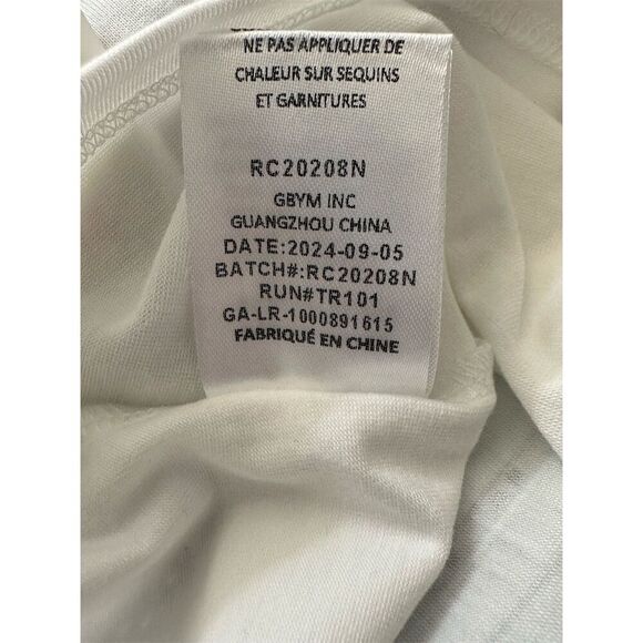 Truly Me Girls Size 4 Multicolor Ruffle Sleeve Sequin T-Shirt - Picture 6 of 7